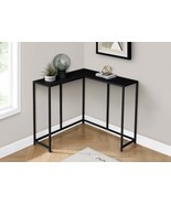 Modern Black Accent Console Table - Narrow Living Room Entryway Corner - €126,22 EUR
