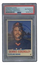 Dennis Eckersley Signed Cleveland 1978 Hostess #78 Trading Card PSA/DNA 84997932 - £85.28 GBP