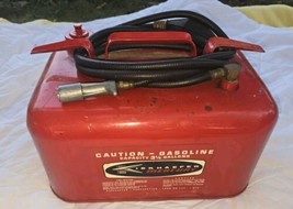 Vtg Kiekhaefer Mercury Outboard Motors 3 1/4 Gallon Boat Gas Tank Can w ... - £76.81 GBP