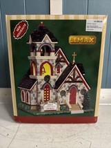 Lemax Village Collection - Grace Community Church #65155 2016 Holiday Christmas - £30.80 GBP