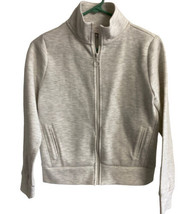 A New Day Women&#39;s Full Zip Knit Jacket Size XS Light Gray heather - £7.88 GBP