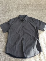 Beverly Hills Polo Club Black Short Sleeve Men’s Button Up Shirt Size XL - £8.34 GBP