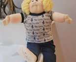 1980s The Little People Xavier Roberts Signed Soft Sculpture Cabbage Pat... - £157.99 GBP