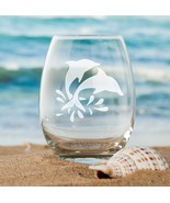 Jumping Dolphins Etched Glasses - Wine, Champagne, Pint Glasses, Shot Glass - €21,52 EUR+