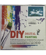DIY Painting Picture Canvas Oil Paint By Numbers Kits Art Wall Decor Fra... - $10.67 CAD