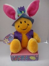 Tickle Tickle Wiggle Wiggle Giggle Yellow Easter Bunny Plush Sings Easter Parade - £43.51 GBP