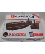 Atari Flashback 4 System Complete with box 75 pre loaded games - $48.02