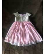 DORISSA  Pink Party Dress Size 3T Girl with Belt - $26.51 CAD