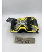 Grip N Ride Passenger Belt Motorcycle Yellow Black Adjustable Size Marks... - £40.49 GBP