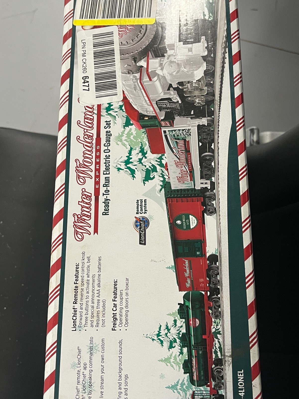 LIONEL WINTER WONDERLAND LIONCHIEF BLUETOOTH 5.0 TRAIN SET O GAUGE 2323100 USED Item image 7