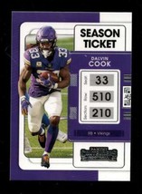 2021 Panini Contenders Season Ticket #65 Dalvin Cook Nmmt Vikings - £3.84 GBP