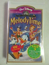 WALT DISNEY MASTERPIECE COLLECTION 50th ANNIVERSARY MELODYTIME VHS SEALE... - $6.92