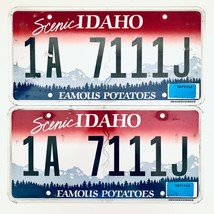  United States Idaho Ada County Passenger License Plate 1A 7111J - £19.89 GBP