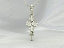 925 Sterling Silver Unique Dainty Memorial Gift Pendant Necklace Jewelry - $35.64+