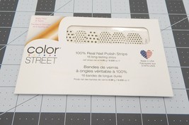 Color Street Nail Polish Strips Polka Dot-Com Retired - £4.73 GBP