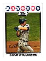 2008 Topps #66 Brad Wilkerson Texas Rangers - $2.00