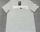 Nike Shirt Men Large Gray New England Patriots Short Sleeve Crew Neck New L - $21.74