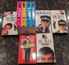 Lot of 9 Mr. Bean Rowan Atkinson Vintage VHS Tapes Vols 1-4, 6-8, Christmas - £22.63 GBP