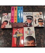 Lot of 9 Mr. Bean Rowan Atkinson Vintage VHS Tapes Vols 1-4, 6-8, Christmas - £22.76 GBP