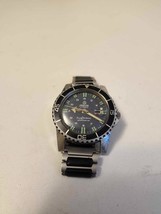 Vintage MORTIMA SUPER DATOMATIC Divers Watch 21 Jewels For Parts or Repa... - $72.44