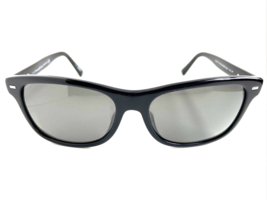 New Polarized Ermenegildo  Zegna EZ0001-F 01D 58mm Black Men&#39;s Sunglasses - £134.31 GBP