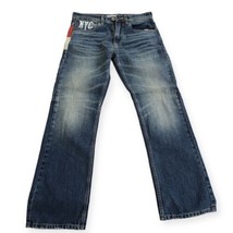 Vintage Tommy Hilfiger Jeans Men&#39;s 32x32 Y2K Medium Wash Hip Hop Relaxed - £52.07 GBP
