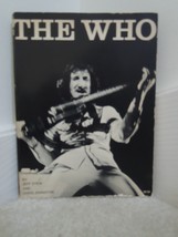 The Who by Jeff Stein Chris Johnson May 3, 1973 Vtg Paperback Music Era Souvenir - £21.75 GBP