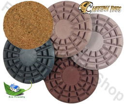 Cheetah Stone Polishing Pad  8 Inch Set of 5 - $389.00