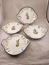 Botanical Leaves Set Of 4 Dessert Luncheon Salad Plates - $22.91