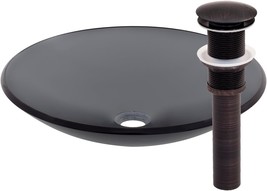 Bathroom Sink Set With Vessel, Oil-Rubbed Bronze, By Novatto. - £290.63 GBP