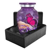 Mystic Butterfly Small Keepsake Urn for Human Ashes - £16.06 GBP
