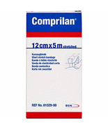 Comprilan Short Stretch Cotton Bandage 12cm x 5m x 5 Rolls - $911.94 MXN