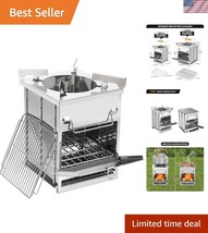 Compact 1.09kg Wood Stove for Hiking - Multi-Fuel Design Meets Outdoor N... - $1,064.87 MXN