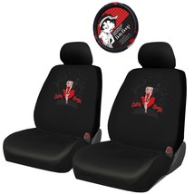 For Audi New Betty Boop Skyline Front Car Truck Seat Steering Wheel Cover - £56.63 GBP