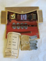 Vintage Kenmore Buttonholer with Pattern Cams and Case - $14.99