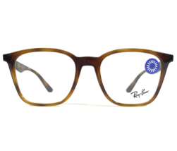 Ray-Ban Eyeglasses Frames RB 7177 2012 Brown Tortoise Square Full Rim 51... - £80.42 GBP