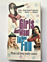 Girls Just Want To Have Fun Shannon Doherty Helen Hunt Sarah J Parker (VHS)1984 - £2.34 GBP