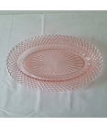 Vintage Depression Glass Pink Miss America Celery Dish Oval Shallow Bowl... - $41.03 CAD