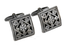 02007021 gerochristo 7021 byzantine medieval silver cufflinks 1 thumb200