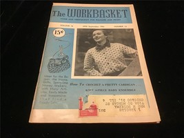 Workbasket Magazine September 1951 Crochet a Cardigan,Knit 4 piece Baby Ensemble - £4.79 GBP