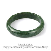 Type A Genuine Natural Green Jadeite Jade Bangle 58.8mm - £136.37 GBP