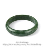 Type A Genuine Natural Green Jadeite Jade Bangle 58.8mm - £133.91 GBP