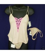 New CALVIN KLEIN sz M Cami Combo Camisole 2 G-Strings Med $58  - $20.00