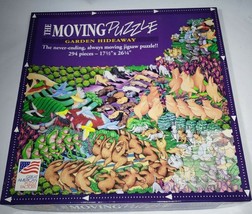 The Moving Puzzle Garden Hideaway 294 Piece Never Ending Jigsaw Puzzle V... - £10.16 GBP