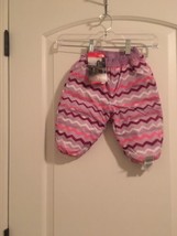 The North Face Baby Girls Graphic Print Insulated Lined Pants Size 3-6 M... - $52.47