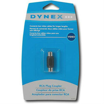 Dynex DX-AD107 RCA Plug Coupler Cable Extender - $4.99