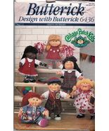 Butterick Sewing Pattern 64361992 Cabbage Patch Kids Doll Clothes - $20.62 CAD