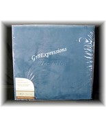     12x12 BLUE TRAVEL FAUX SUEDE SCRAPBOOK ALBUM by K &amp; CO. - £15.99 GBP
