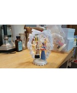 Vintage Cake Topper with very nice -  blue dress - €25,33 EUR
