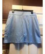 NWT Ladies FRINGE BERMUDA SANDS LIGHT BLUE Pull On Knit GOLF SKORT sizes... - $666.19 MXN